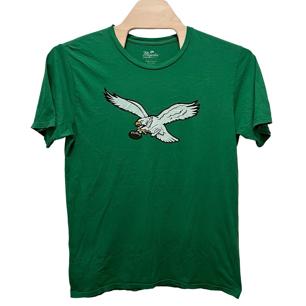 Majestic Threads Philadelphia Eagles Saquon Barkley 26 T-Shirt Green Mens 2XL